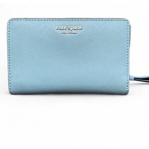 Kate Spade Light Blue Bifold Wallet